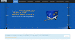 Desktop Screenshot of planen-walter.de