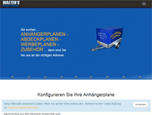 Tablet Screenshot of planen-walter.de